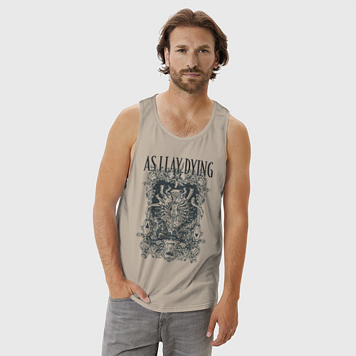 Мужская майка As I Lay Dying / Миндальный – фото 3