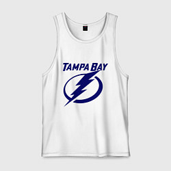 Майка мужская хлопок HC Tampa Bay, цвет: белый