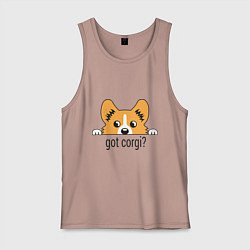 Мужская майка Got Corgi