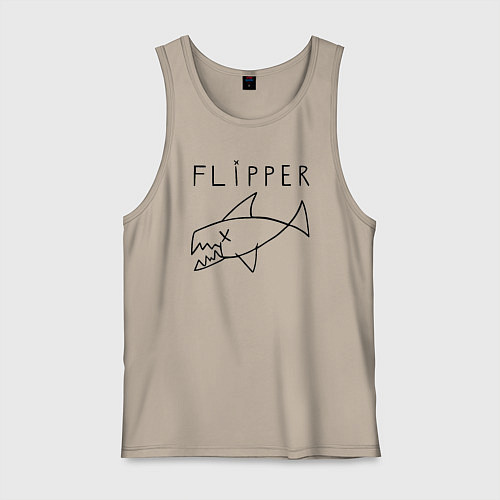 Мужская майка Flipper / Миндальный – фото 1