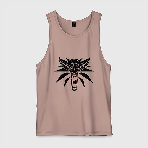 Мужская майка The Witcher 3 / Пыльно-розовый – фото 1