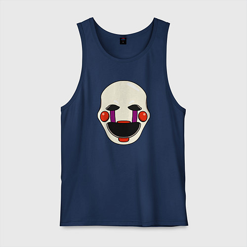 Мужская майка Puppet FNAF Марионетка / Тёмно-синий – фото 1