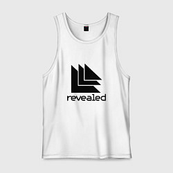 Майка мужская хлопок Revealed, цвет: белый