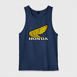 Майка мужская хлопок Honda, цвет: тёмно-синий