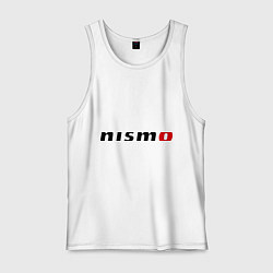 Майка мужская хлопок Nismo, цвет: белый