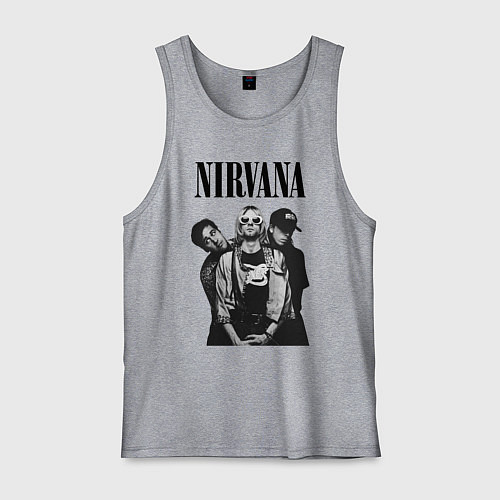 Мужская майка Nirvana Group / Меланж – фото 1