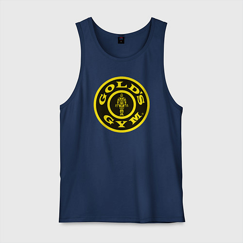 Мужская майка Gold's Gym / Тёмно-синий – фото 1