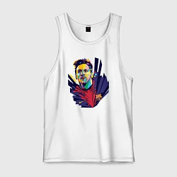 Мужская майка Messi Art