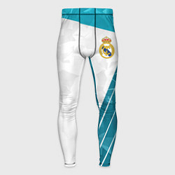 Тайтсы мужские FC Real Madrid: Abstract, цвет: 3D-принт