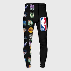 Тайтсы мужские NBA Team Logos 2, цвет: 3D-принт