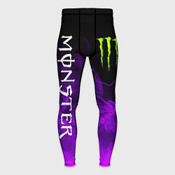 Тайтсы мужские MONSTER ENERGY, цвет: 3D-принт