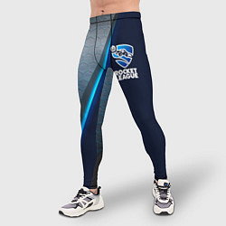 Тайтсы мужские ROCKET LEAGUE, цвет: 3D-принт — фото 2