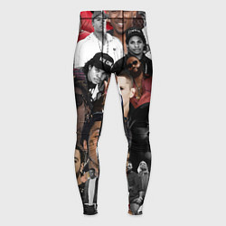 Тайтсы мужские Короли Рэпа KING RAP, цвет: 3D-принт