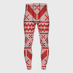 Тайтсы мужские Вязаный рисунок, цвет: 3D-принт