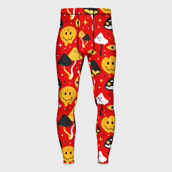 Тайтсы мужские Галюцинации, цвет: 3D-принт