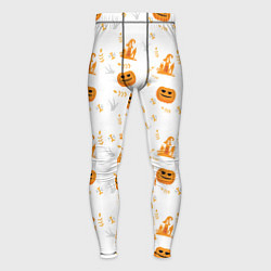 Тайтсы мужские Patern Halloween 23, цвет: 3D-принт