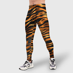 Тайтсы мужские В шкуре тигра, цвет: 3D-принт — фото 2