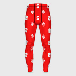 Мужские тайтсы Узор Mono Red Dope Camo Dope Street Market