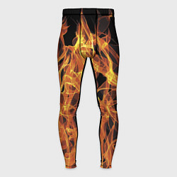 Мужские тайтсы Flame Pattern