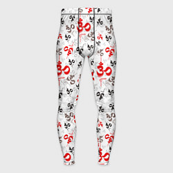 Мужские тайтсы Мантра ОМ АУМ