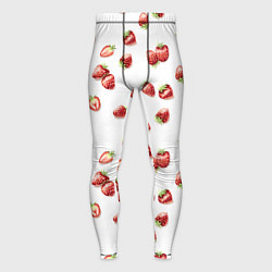 Мужские тайтсы Клубничка, паттерн