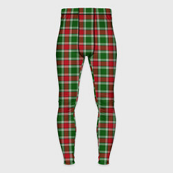 Мужские тайтсы Красно-зеленая клетка