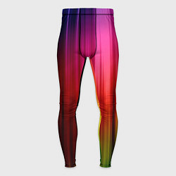 Тайтсы мужские Цветной спектр, цвет: 3D-принт