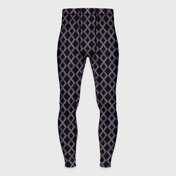 Мужские тайтсы Фиолетовый паттерн