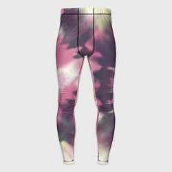Тайтсы мужские Tie-Dye дизайн, цвет: 3D-принт