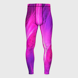 Тайтсы мужские Pink abstract texture, цвет: 3D-принт