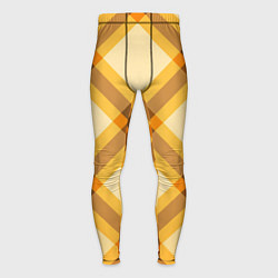 Мужские тайтсы Желтая шотландская клетка
