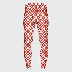 Мужские тайтсы Славянские обережные узоры