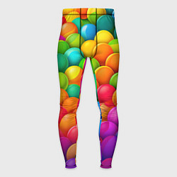 Мужские тайтсы Радужные пупырки