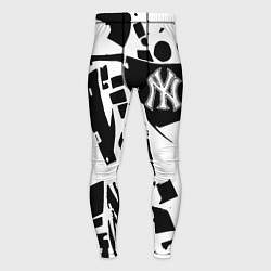 Мужские тайтсы New York yankees - abstraction