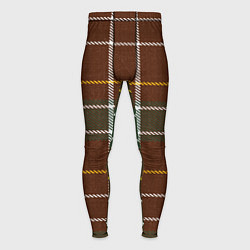 Тайтсы мужские Уютный вечер, цвет: 3D-принт