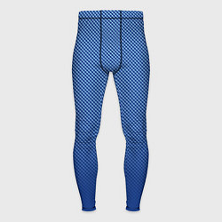 Мужские тайтсы Сине-голубой текстурированный градиент