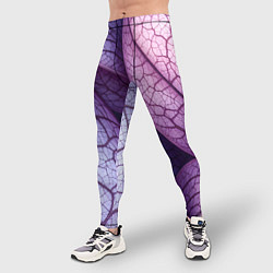 Тайтсы мужские Прожилки экзотического растения, цвет: 3D-принт — фото 2