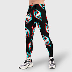 Тайтсы мужские Skyrim glitch logo patten, цвет: 3D-принт — фото 2
