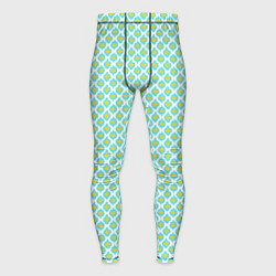 Тайтсы мужские Ikat ogee - этнический узор, цвет: 3D-принт