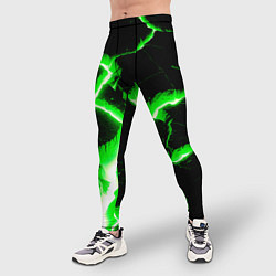 Тайтсы мужские Разлом, цвет: 3D-принт — фото 2