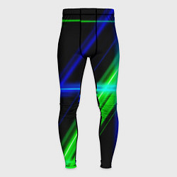 Мужские тайтсы Color blue black green