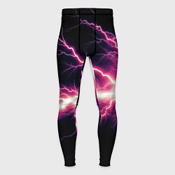 Мужские тайтсы Lightning pink