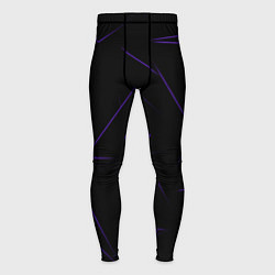 Мужские тайтсы Color purple line