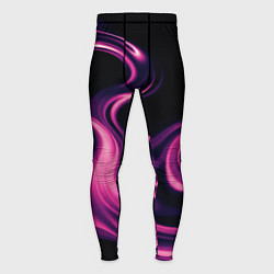 Тайтсы мужские Color pink smoke, цвет: 3D-принт