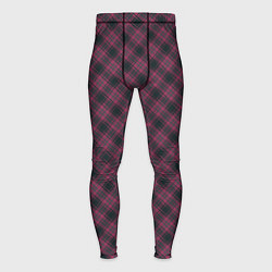 Тайтсы мужские Tartan, цвет: 3D-принт