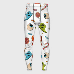 Тайтсы мужские Halloween pumpkin show, цвет: 3D-принт