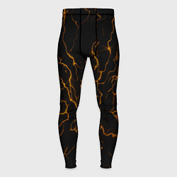 Тайтсы мужские Разряды электричества текстура, цвет: 3D-принт