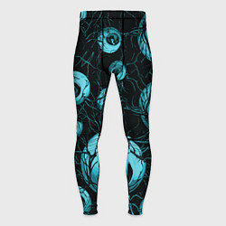 Тайтсы мужские Синие глаза, цвет: 3D-принт