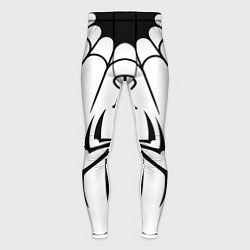 Тайтсы мужские Паук на белом - the web of Fate, цвет: 3D-принт