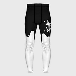 Мужские тайтсы Doom logo жидкие краски